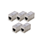 Digitus CAT 6, modular couplers, shielded - 5 pieces