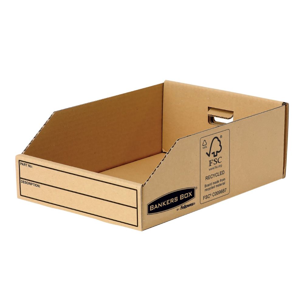 Bankers Box Earth Parts Bin 200 mm Pack of 50