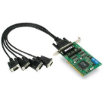 Moxa CP-134U-DB9M interfacekaart/-adapter