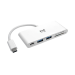 Tripp Lite U460-002-2AM-C laptop dock/port replicator USB 3.2 Gen 1 (3.1 Gen 1) Type-C White