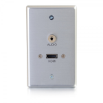 C2G 39871 wall plate/switch cover Aluminum
