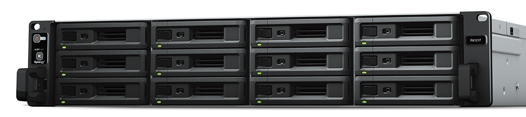 Synology RX1217RP disk array 96 TB