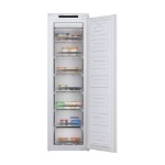 Haier HAUN518EWK Upright freezer Built-in 200 L E White