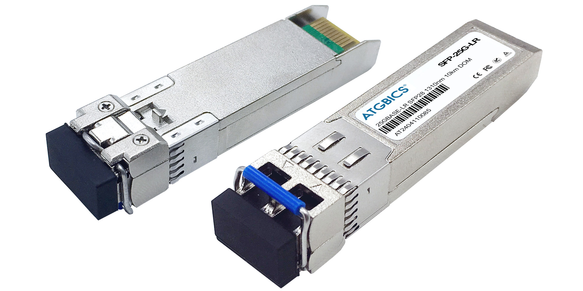 ATGBICS SFP-25G-LR-C Juniper compatible Transceiver SFP28 25GBase-LR (1310nm SMF 10km LC DOM)