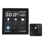 Shelly EU Product - Unterputz?+?Wall Display Black & BLU H&T Black?+? Android?+? WLAN?+?