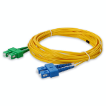 AddOn Networks ADD-ASC-SC-4-5M9SMF fibre optic cable 4.5 m OFNR OS2 Yellow