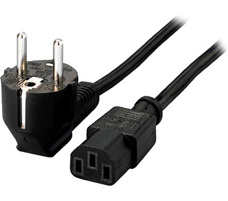 Image of Equip High Quality Power Cord, C13 to Schuko