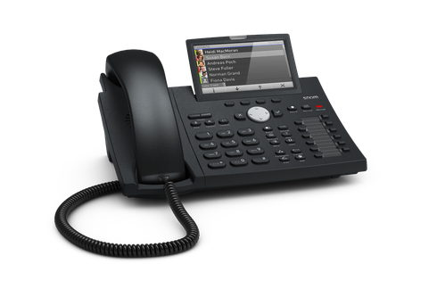 Image of Snom D375 IP phone Black 12 lines TFT