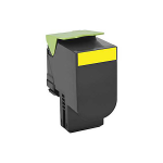 Lexmark 80C00YG toner cartridge 1 pc(s) Original Yellow