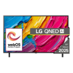 LG QNED 43QNED80A3A TV 109.2 cm (43") 4K Ultra HD Smart TV Wi-Fi Black