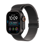 Apple Watch Ultra 4 GPS + Cellular 49mm Black Titanium Case with Black Titanium Milanese Loop - M