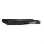 DELL N3224T-ON Managed L2 Fast Ethernet (10/100) Power over Ethernet (PoE) 1U Black -
