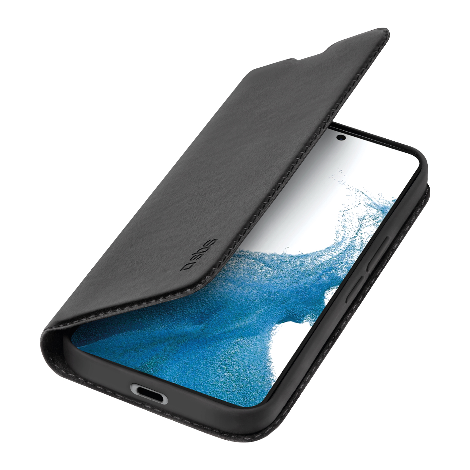 Image of SBS TEBKLITESAS23K mobile phone case 15.5 cm (6.1") Folio Black