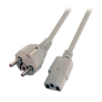 EFB Elektronik EK508.5 electriciteitssnoer Grijs 5 m Netstekker type F C13 stekker