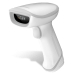 Newland HR23 V2 Dorada A1 White 2D CMOS Handheld Reader with 2 mtr. White straight USB cable. Smart stand compatible.