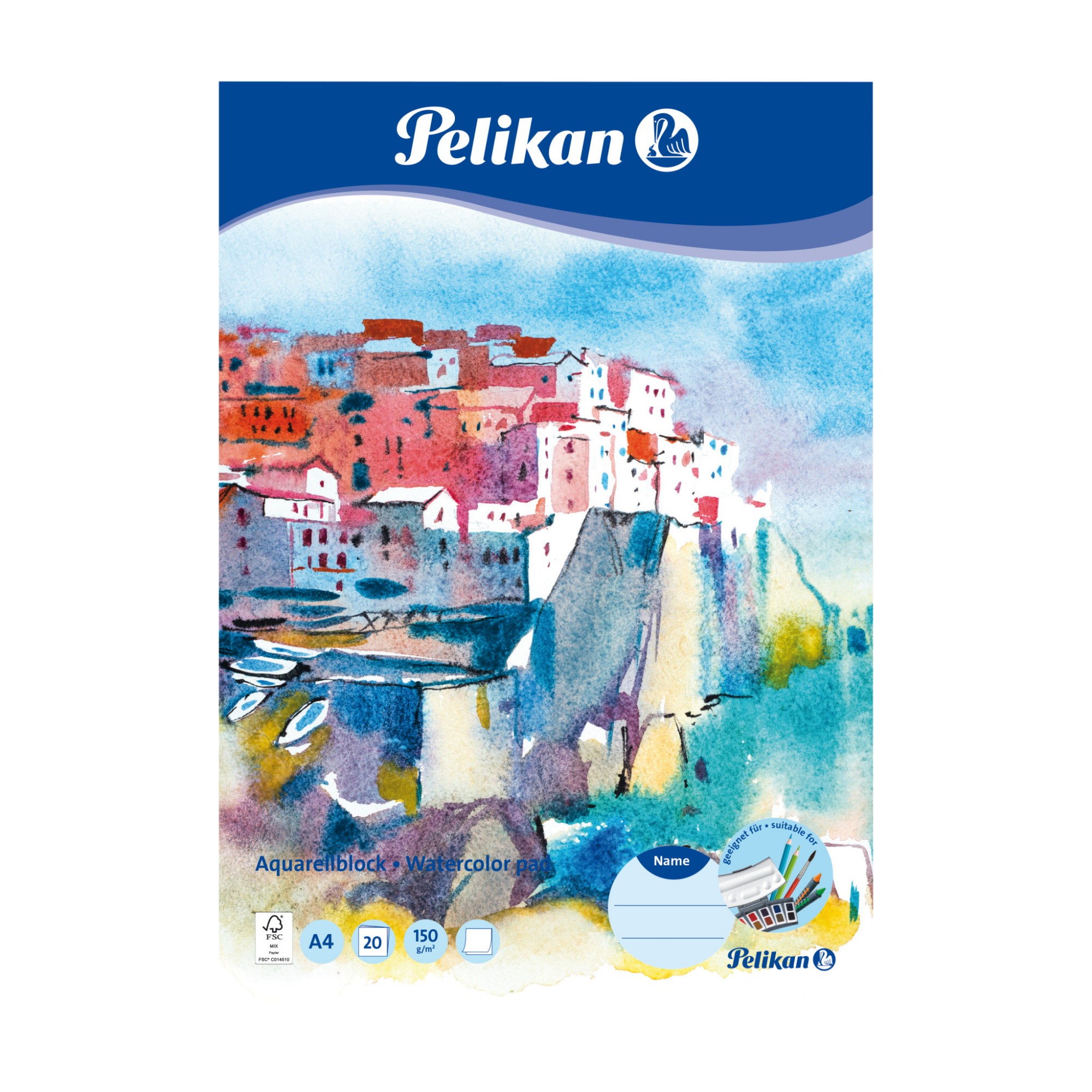 EU Product - Pelikan Aquarellblock C4/20 FSC thumbnail