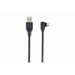 Gembird CC-USB2-AMMDM90-6 USB-kabel USB 2.0 1,8 m USB A Micro-USB B Zwart