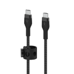 Belkin BOOST↑CHARGE PRO Flex USB-kabel 3 m USB 2.0 USB C Zwart