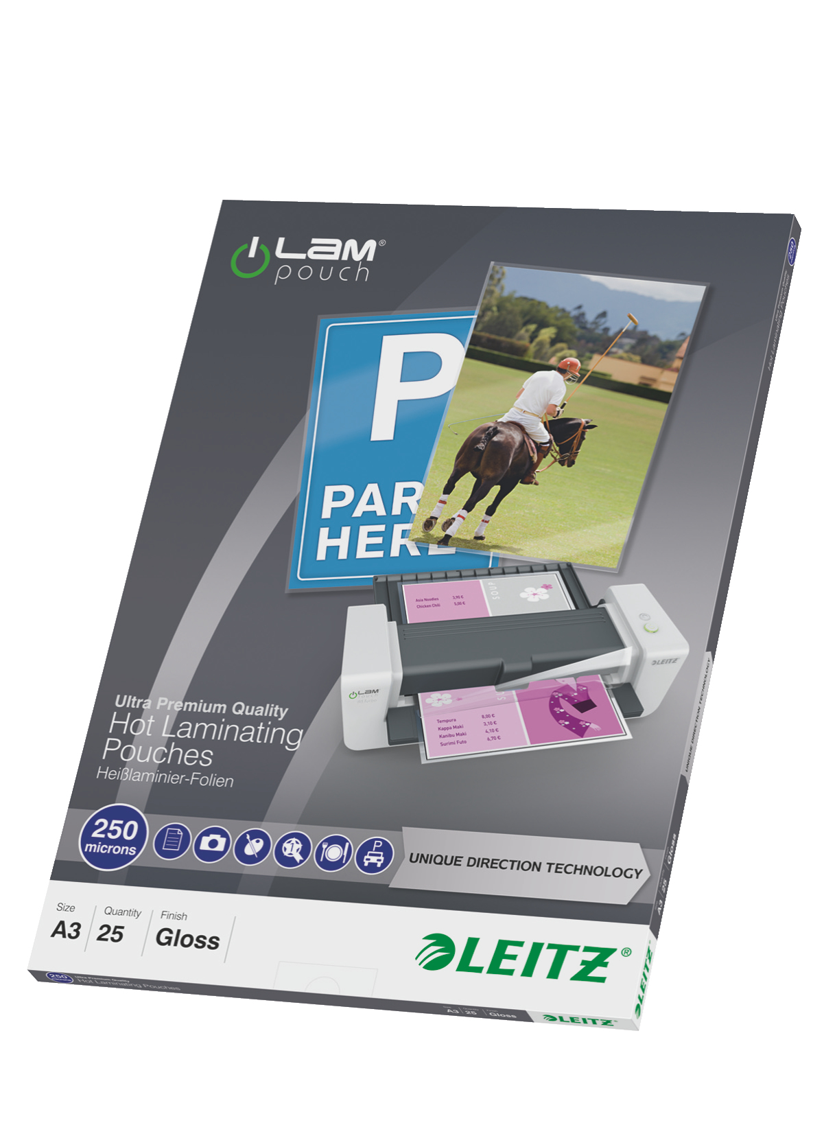 Image of Leitz iLAM UDT laminator pouch 25 pc(s)