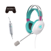ASUS TUF Gaming H1 Gen II Hatsune Miku Edition Headset Wired Handheld USB Type-A Pink, Turquoise, White