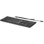 HP USB , UK keyboard QWERTY UK English Black