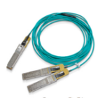 Nvidia MFS1S50-H015V fibre optic cable 15 m QSFP56 2x QSFP56 Blue