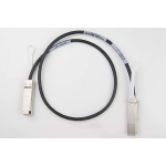 Supermicro QSFP - QSFP, m - m, 1m fibre optic cable Black