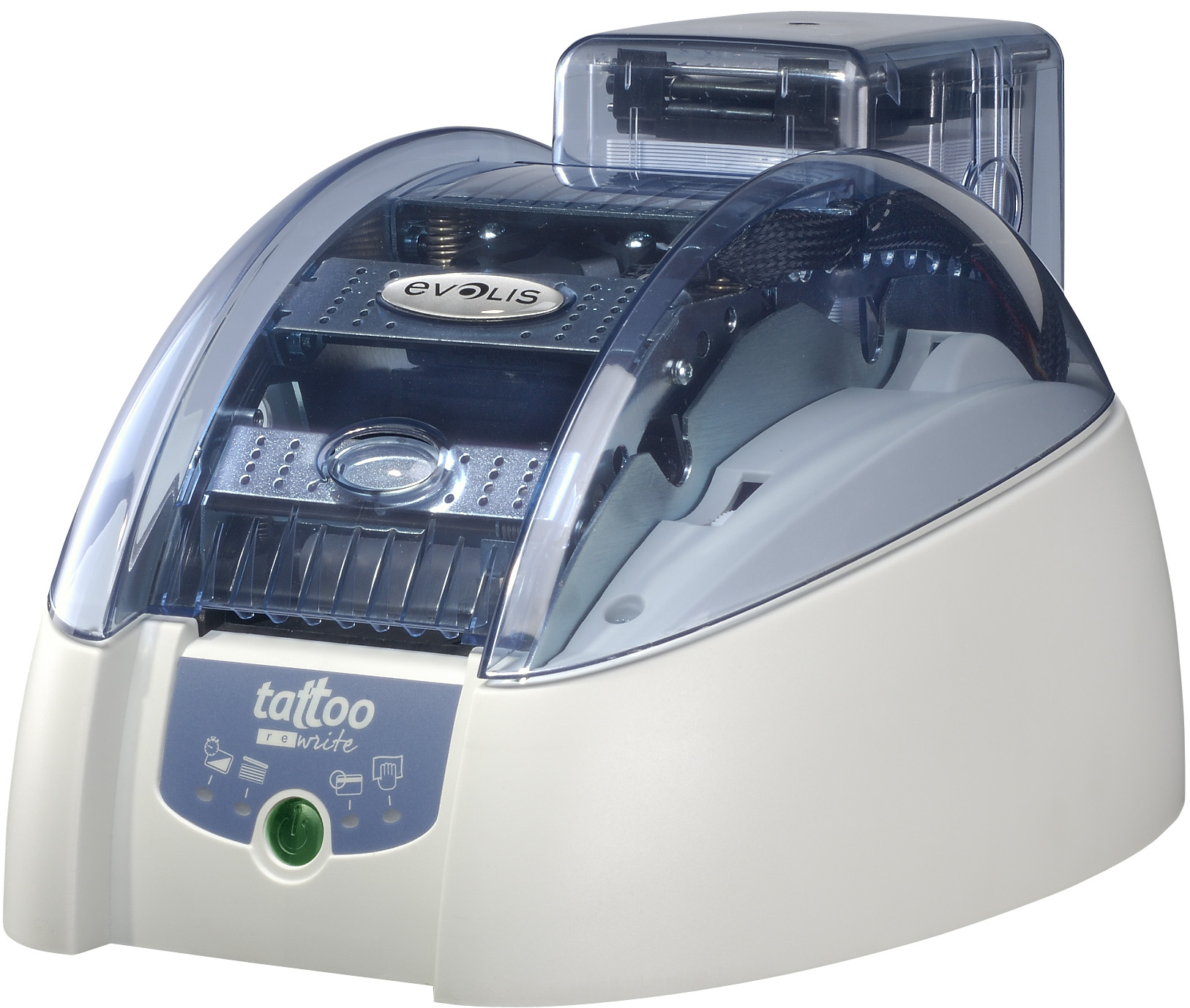 Image of Evolis Tattoo2 RW plastic card printer 300 x 300 DPI