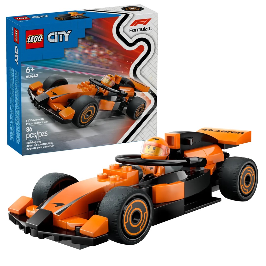 LEGO City 60442 F1Kierowca i bolid McL