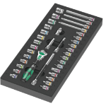 Wera 05150110001 ratelsleutel 37 stuk(s) Zwart, Groen