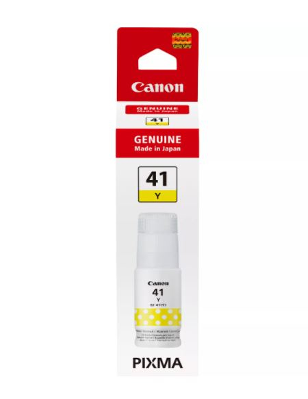 Image of Canon 4545C001/GI-41Y Ink bottle yellow, 7.7K pages 70ml for Canon...