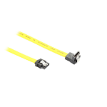 Alcasa SATA 0.7m SATA cable Yellow