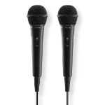 Hama Karaoke Black Karaoke microphone
