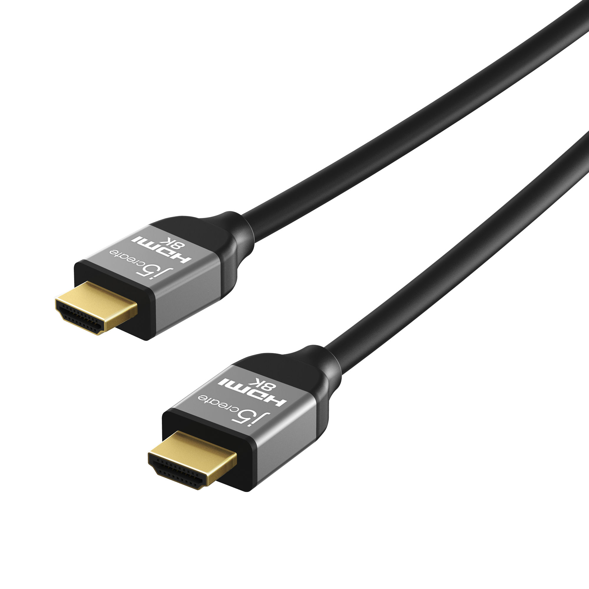 Image of j5create JDC53 Ultra High Speed 8K UHD HDMI Cable, Black and...
