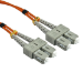 Cables Direct 5m OM2 Fibre Cable SC - SC