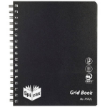 SPIRAX P592G PP GRID BOOK SIDE OPEN 240 PAGES BLACK