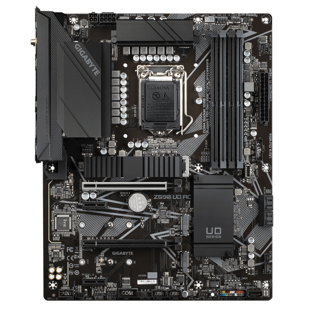 Gigabyte Z590 UD AC motherboard Intel Z590 LGA 1200 ATX