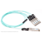 Hypertec Transceiver- 100G QSFP28 to 4x25G SFP28 Active Optical Cable Cisco Compatible- 20M