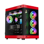 GAMDIAS NESO P1 BR computer case Full Tower Black, Red