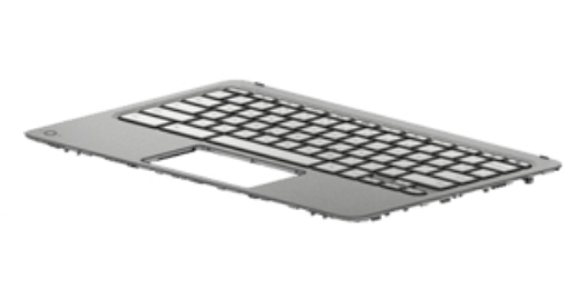 EU Product - Top Cover Grey w/Keyboard - Nordic thumbnail