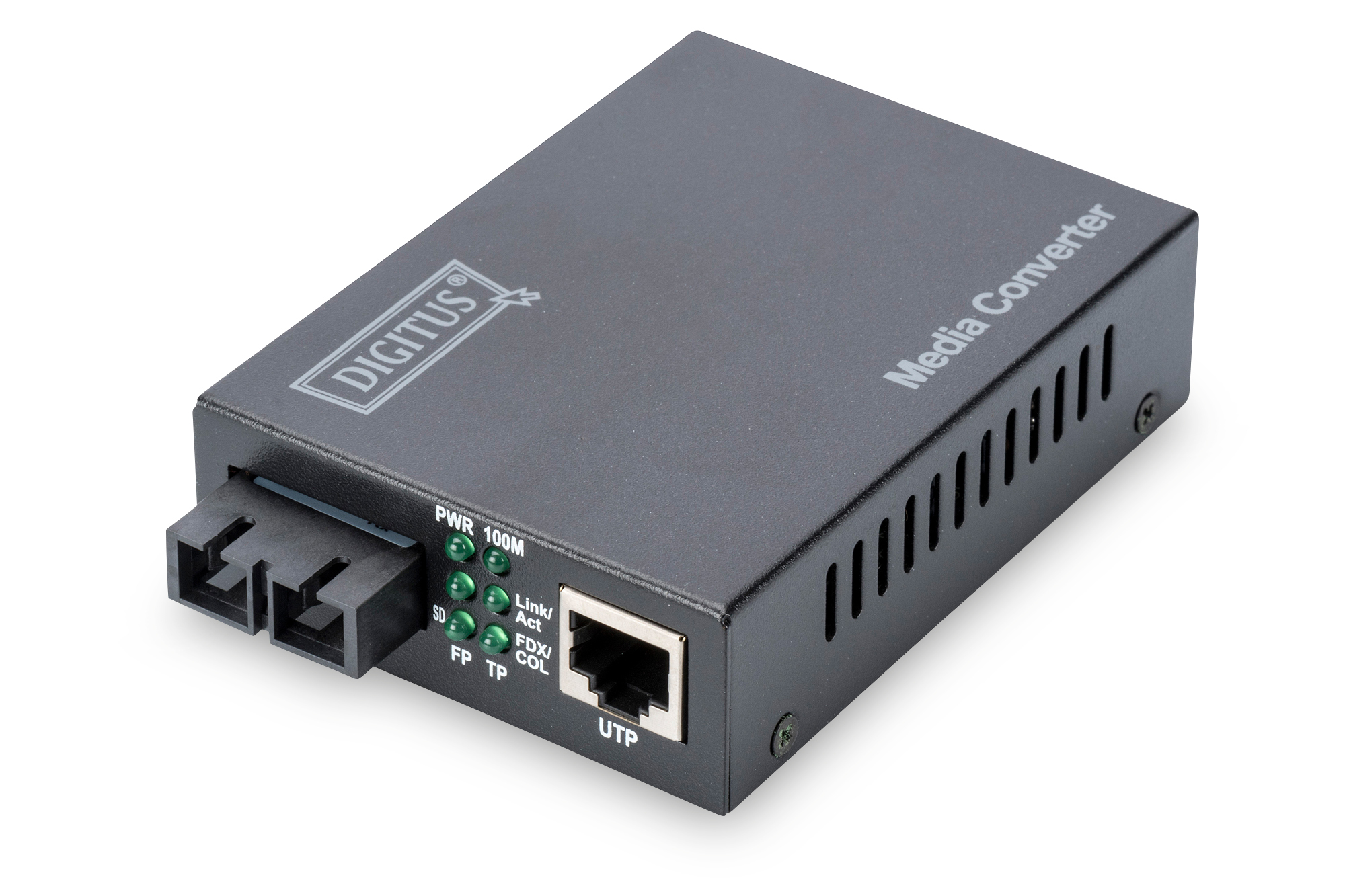 Photos - Media Converter Digitus Fast Ethernet , RJ45 / SC DN-82021-1 