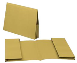 Image of Guildhall 218-YLWZ folder Cardboard Yellow Legal
