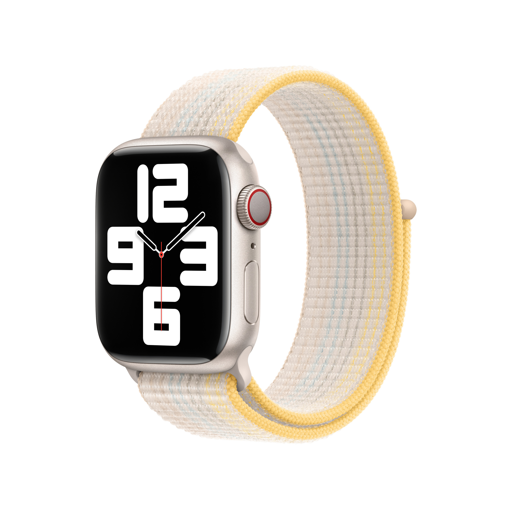 Photos - Smartwatch Band / Strap Apple MPL73ZM/A Smart Wearable Accessories Band White Nylon 