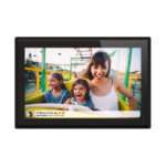 Braun Photo Technik DigiFrame 1019 WiFi digital photo frame Black 25.6 cm (10.1") Touchscreen Wi-Fi