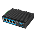 LogiLink Industrial Gigabit Ethernet Switch, 4-Port 1000 Mbps + 1 port SFP