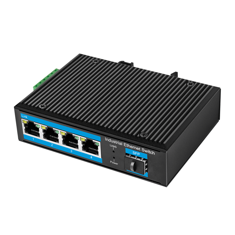 Image of LogiLink 4-Port Gigabit Ethernet Switch 1000Mbit/s+1 SFP PT -...