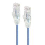 ALOGIC 1m Blue Series Alpha Ultra Slim Cat6 Network Cable, UTP, 28AWG, Retail