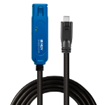 Lindy 43381 USB cable USB 3.2 Gen 1 (3.1 Gen 1) 8 m USB C USB A Black, Blue