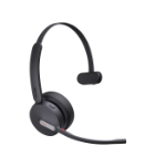 Yealink BH70 Bluetooth Wireless Mono Headset UC USB-A, Microsoft Teams & UC Certified, 3-Mic Noise Cancellation, 35 Hours Talk Time,Wearing Comfort