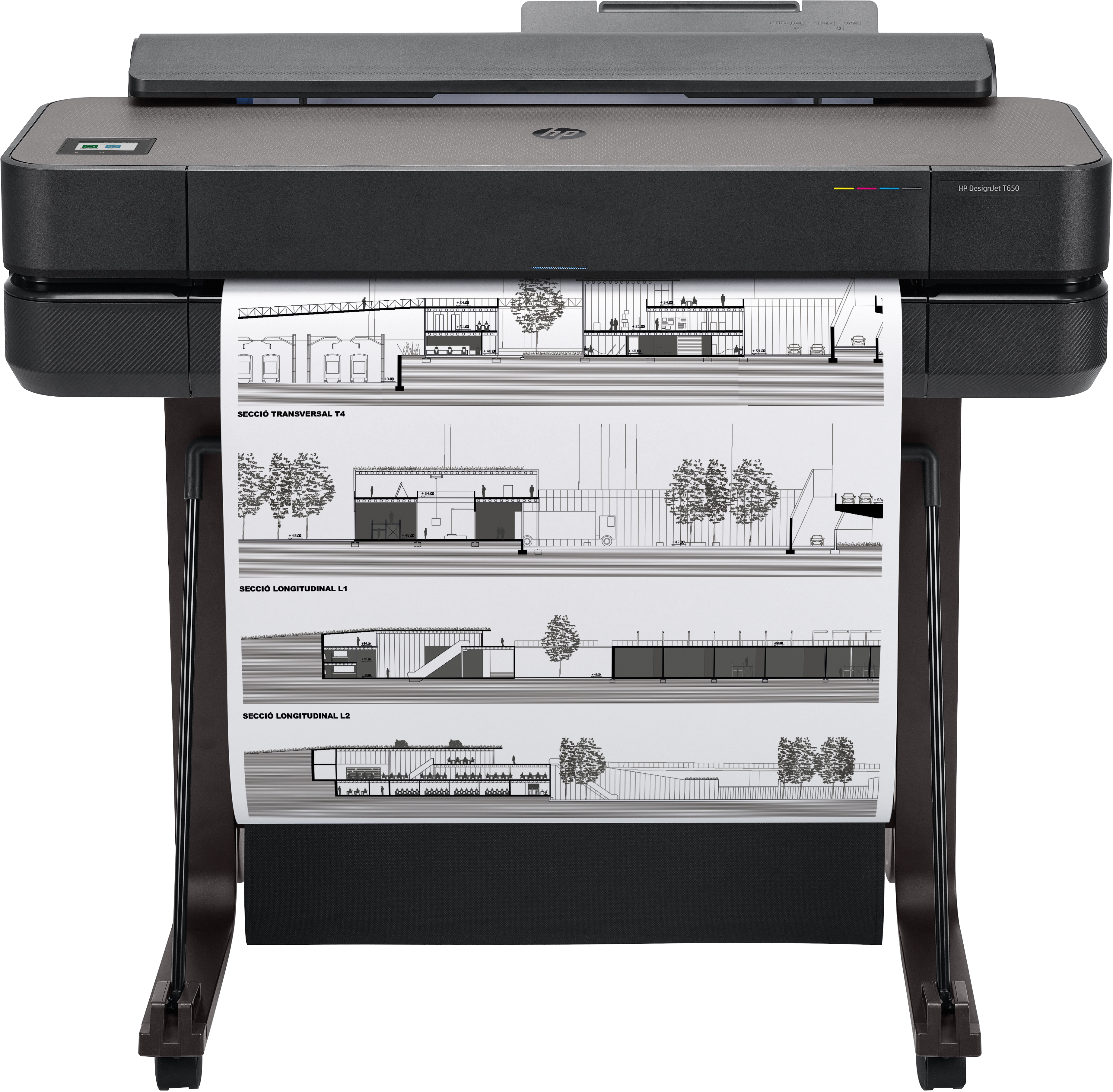 Image of HP Designjet T650 24-in Printer